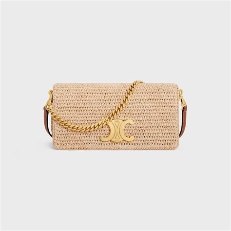 celine multi pochette raffia|MULTIPOCHETTE IN RAFFIA .